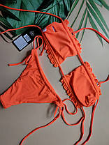 Купальник раздельный в РУБЧИК -топ Fuba Катрин 22302 лимон(В НАЛИЧИИ ТОЛЬКО 46 УКР р-ры), фото 5