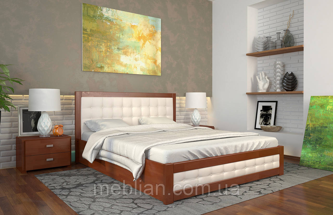 Ліжко Рената Д букове з підйомним механізмом, фото 1