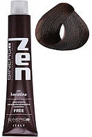 Тонирующая крем-краска для волос Sinergy ZEN 10min 4/0 коричневый, 100мл