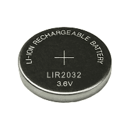Акумулятор дисковий літій-іонний LIR2032, 3.6 V, 40 mAh
