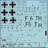 Пластикова модель 1/72 A-model 72132 німецький винищувач Messerschmitt Bf 109F-4/F-6, фото 2