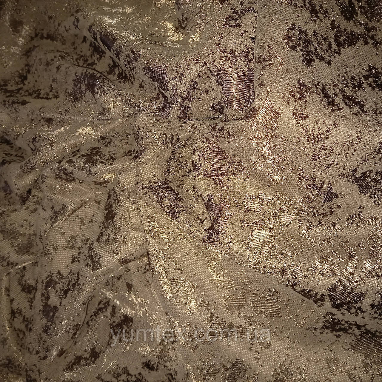 Тканина для подушок чохлів декору римської штори мікровелюр мармуровий шоколад залишок 3.5 м