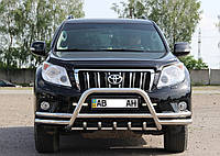 Кенгурятник + УС для Toyota Land Cruiser Prado 150 2009+ защита бампера дуги пороги