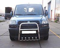 Кенгурятник для Fiat Doblo 2004-2009 Защита заднего бампера дуги пороги