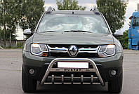 Кенгурятник для Renault Duster 2010-2018 2018+ захист бампера дуги пороги
