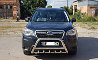 Кенгурятник для Subaru Forester 2012+ защита бампера дуги пороги