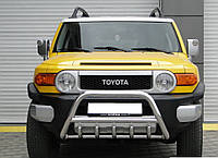 Кенгурятник для Toyota FJ-Cruiser 2006-2014 защита бампера дуги пороги