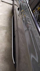 Бічний захист пороги майданчик Hyundai Santa Fee 2006-2012 кенгурятник захист бампера дуги пороги
