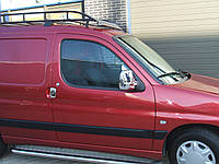 Боковая защита пороги площадка Peugeot Partner 1996-08, 2008+ кенгурятник защита задняя дуги пороги