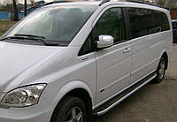 Боковая защита пороги профильные Mercedes Vito 2003-2009,1997-03, 2010-14, 2014+ Защита заднего бампера дуги