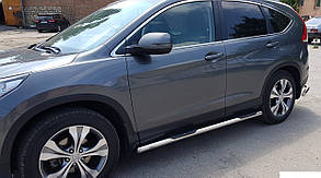 Бічний захист пороги труби Honda CR-V 2012-2015 кенгурятник захист бампера дуги пороги