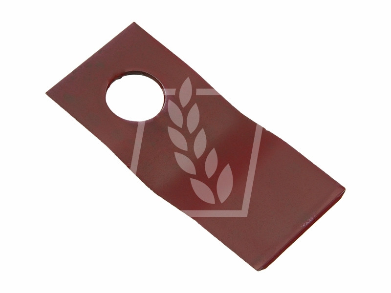 Ніж сегмент косарки роторної дискової хвилястої 105 x 47 x 3 mm - Ø 21 mm, фото 1