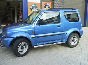 Бічний захист пороги труби Suzuki Jimny 1998-2005 2005+ кенгурятник захист бампера дуги пороги