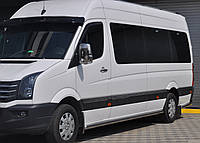 Боковая защита пороги трубы Volkswagen Crafter 2006+ кенгурятник защита задняя дуги пороги