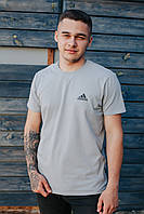 Чоловіча футболка Adidas св.сірий