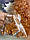 Бусини "Ромбік кришталевий " 10 мм, оранжеві 500 грам, фото 2