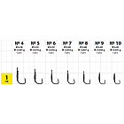Гачки Gurza SODE SPRING # 10 BN 5 шт. (K-1902-010), фото 2