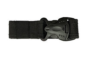 Ремінь армійський тактичний, солдатський Novator RT-1 40 мм (Black) Ремінь армійський ЗСУ, фото 2