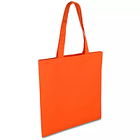 Эко-сумка шоппер Ecotorba из хлопка Оранжевая 35см * 41см