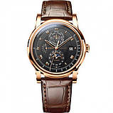 Чоловічий годинник Lobinni Business Black, фото 4