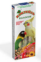 Колосок Природа Коктейль для средних попугаев (мультифрукт, орех, цитрус) 90 г