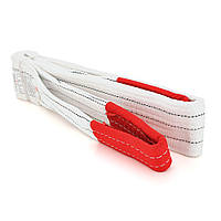 СТРОП текстильний плоский петльовий 12/80 мм, 4 шари, петля 45 см, 2 м/3т