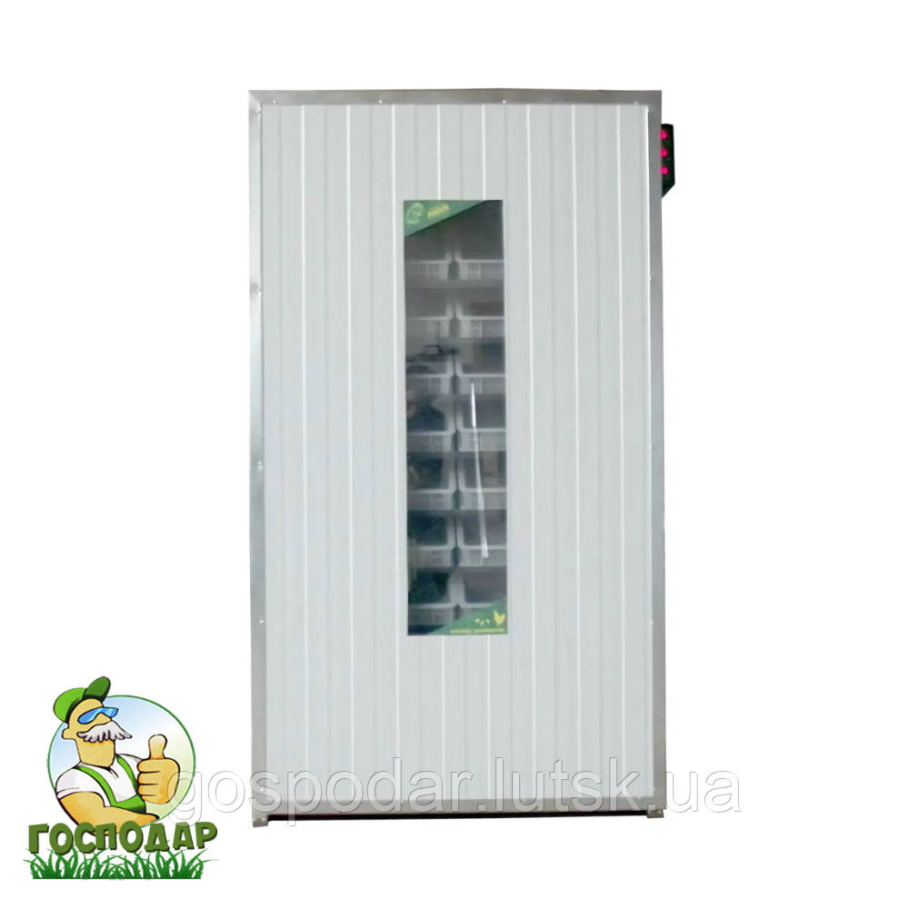 Інкубатор-автомат на 1300 яєць з регульованою вологістю, промисловий інкубатор автоматичний Господар - 1300, фото 1