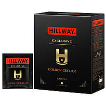 Чай Чорний цейлонський Hillway Exclusive Golden Ceylon (100 шт)