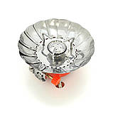 Туристичний газовий пальник K-203 з п'єзопідпалом і захистом від вітру під газові балони бутан, Box, фото 2