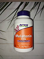 Now Foods Melatonin 5 mg 180 veg caps мелатонін