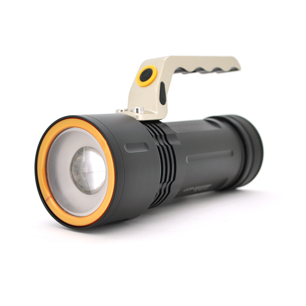 Ліхтар переносний BL-T801, живлення від 2*1860, АЗП + СЗП, Zoom, корпус метал, Box, фото 1