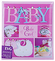 Фотоальбом EVG 10x15x56 BKM4656 Baby collage Pink