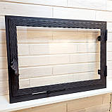 Камінні дверцята Hetta Mia 510*700мм для великого каміна, фото 4