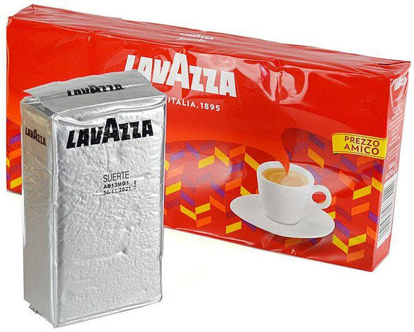 Кава мелена Lavazza Suerte Робуста 250г, фото 2