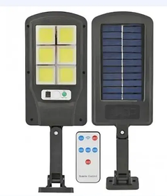 Вуличний ліхтар на сонячній батареї LED Solar Street Light BL BK-120-6COB