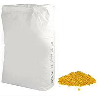 Пигмент жёлтый железоокисный 25 кг (расход 1-5% от массы вяжущего)