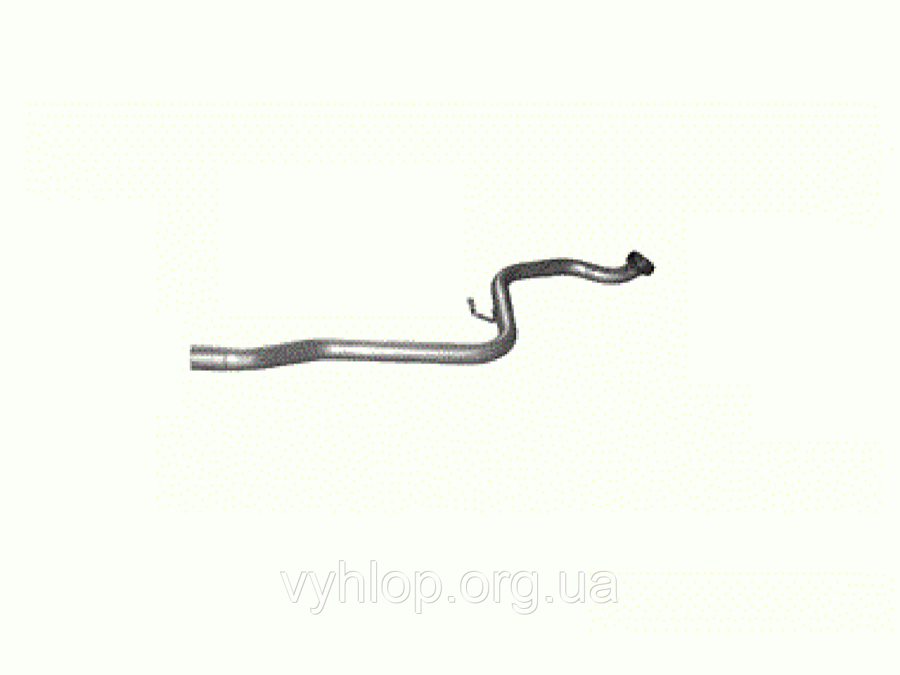 Труба з'єднана Тойота Яріс 1.4 D 9/2011 - (26.61 Polmostrow алюмінізована)