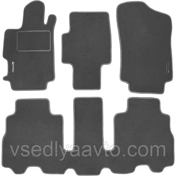 Ворсові килимки в салон Honda FR-V (2004-2009), фото 1