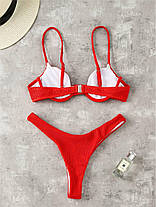 Жіночий роздільний купальник ліф на кісточках, фото 3