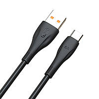 Кабель для зарядки і синхронізації XO-NB185 USB - Type C | 6A | 1м | чорний