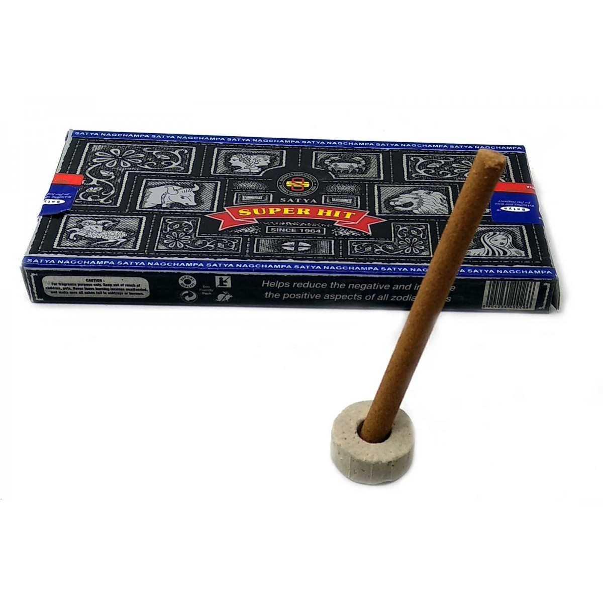 Super Hit dhoop sticks (Супер Хит)(Satya)(20 гр.)(12 шт/уп) безосновные благовония