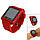 Розумний годинник Uwatch U8 червоний Bluetooth Smart Android/IOS у коробці, фото 2