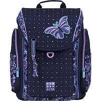 Рюкзак шкільний каркасний Wonder Kite Butterfly WK22-583S-1 942 г 34x28x17 см фіолетовий