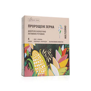 Пророщені зерна (пшениця, овес, ячмінь, кукурудза) Good Food (100 г)
