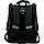 Рюкзак шкільний каркасний Kite Education Burn Out K22-501S-7 (LED) 1080 г 35х25х13 см чорний, фото 3