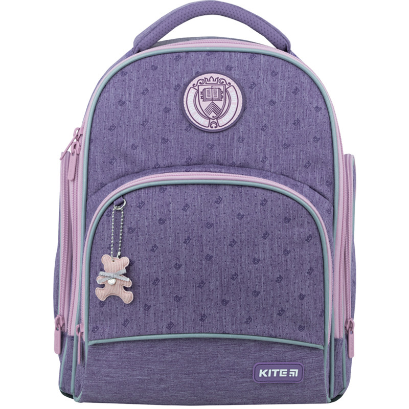 Рюкзак напівкаркасний Kite Education College Line girl K22-706S-1 880 г 36x29x16.5 см бузковий