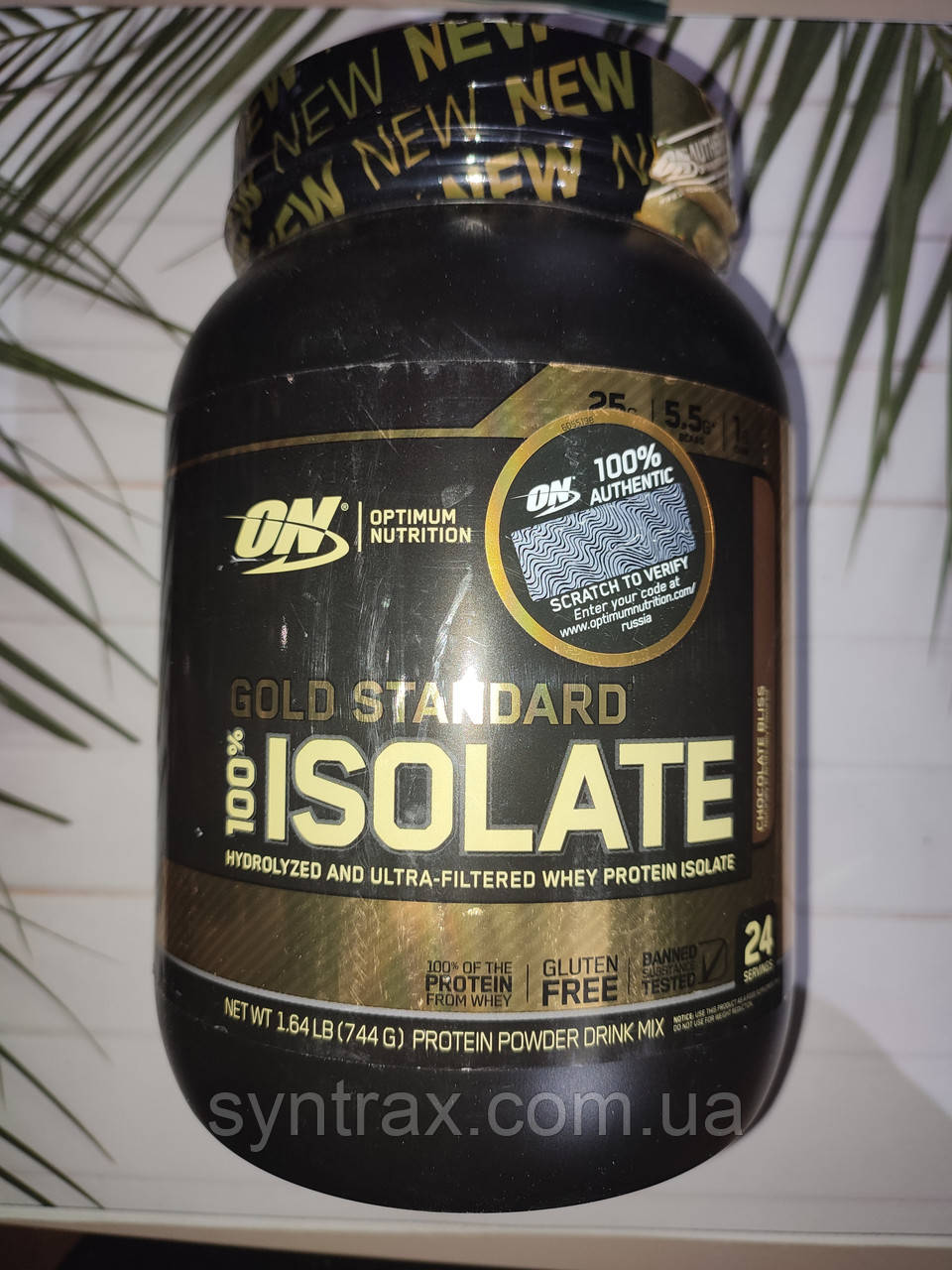 100% Gold Standard Isolate Optimum Nutrition 744g протеин голд стандарт США ізолят