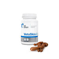 VetExpert VetoSkin КАПСУЛЫ для здоровья кожи и шерсти кошек и собак - 60 таб.
