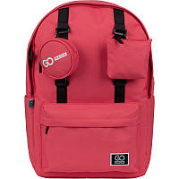 Рюкзак для города и учебы GoPack Education Teens 178 GO22-178L-3 622 г 45x30x12 см малиновый