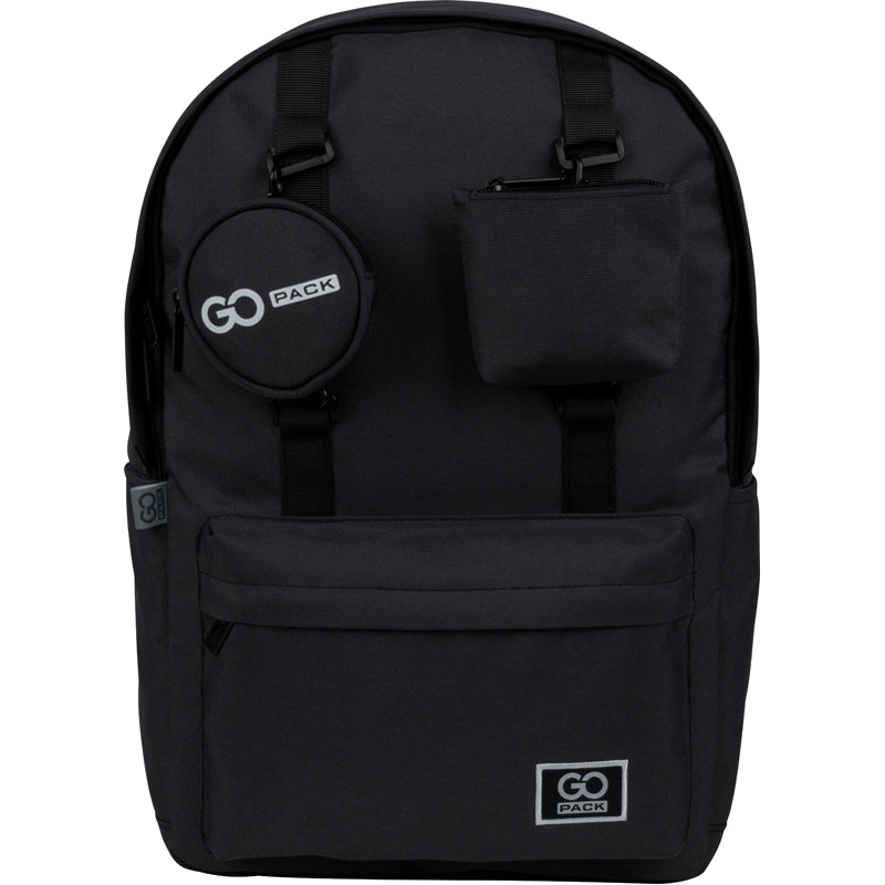 Рюкзак для міста та навчання GoPack Education Teens 178 GO22-178L-5 622 г 45x30x12 см чорний